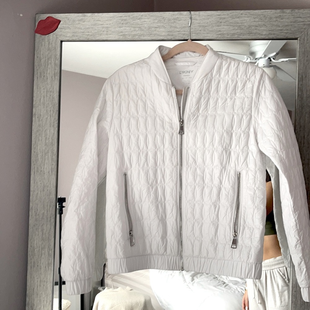 Brand New DKNY light bomber jacket